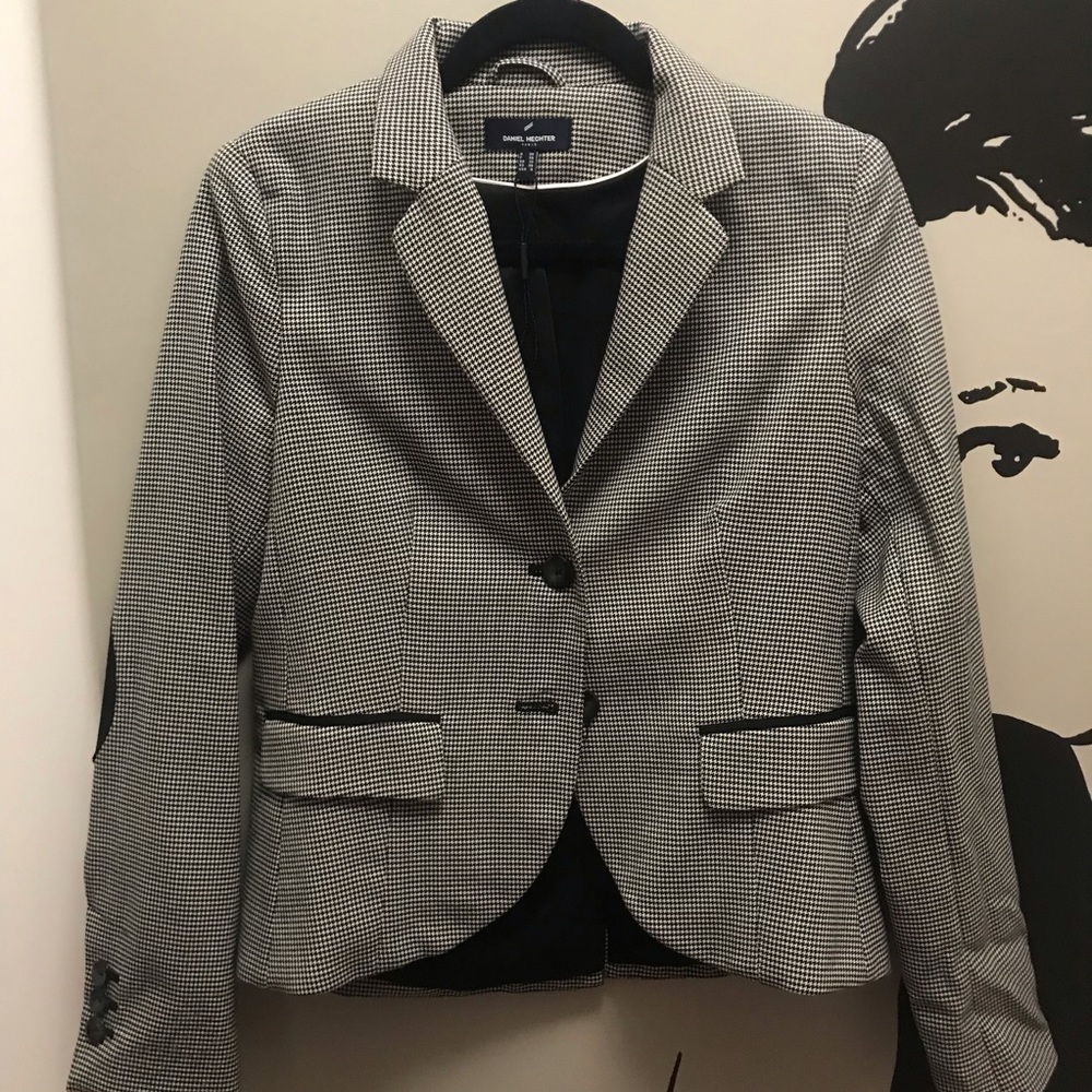 Daniel Hecter Houndstooth Blazer - Amazing Quality